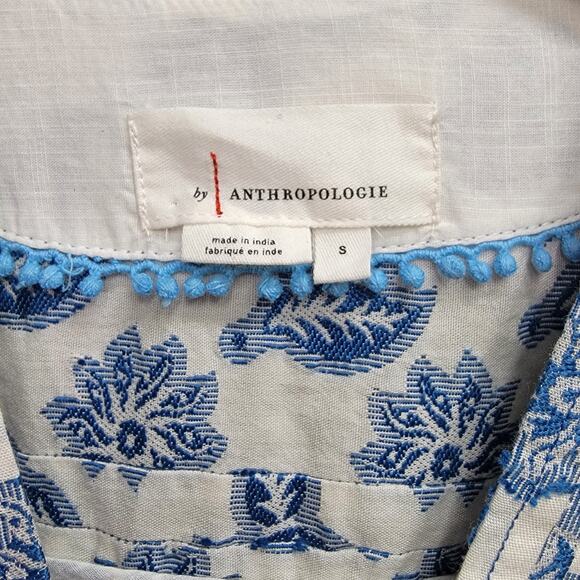 ANTHROPOLOGIE WRAP BELTED TOP, SIZE S - Picture 4 of 7